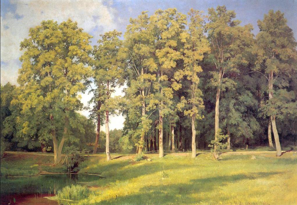 Grove near Pond